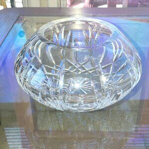 Wide Body Cut Crystal Bowl Vintage 1990’s